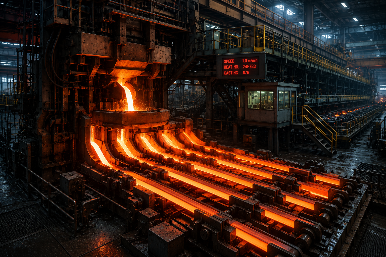 billet casting (ccm)